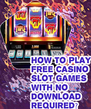 Free casino video slot games